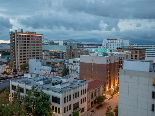 Nighttime Views at The Residences at Rivermark