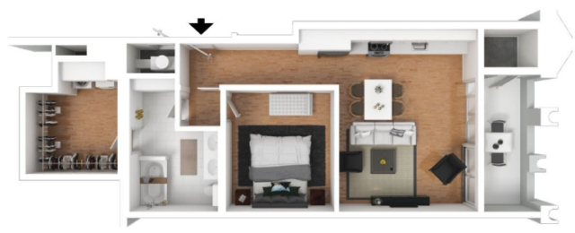 Cosmopolitan Floor Plan