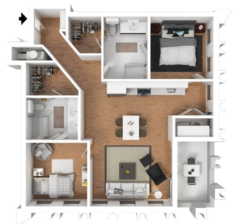 Cityscape Floor Plan